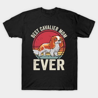 Best Cavalier King Charles Spaniel Mom Ever T-Shirt